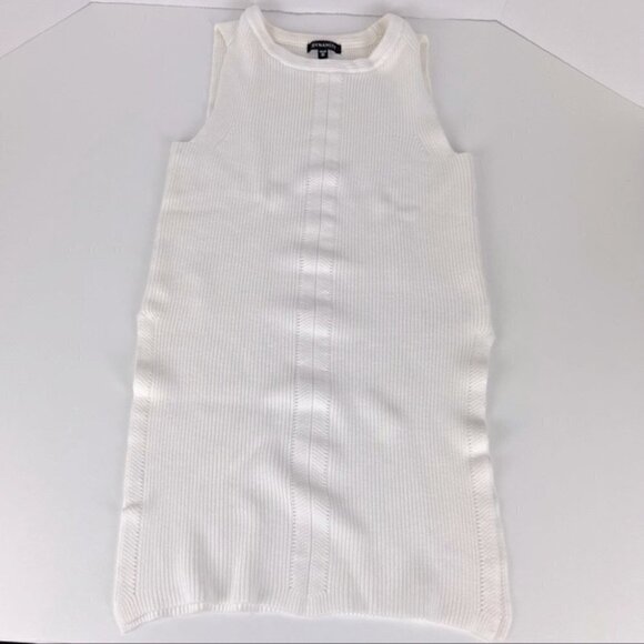 Dynamite - Women’s White sleeveless stretchable sweater. Size: XS - Picture 4 of 8